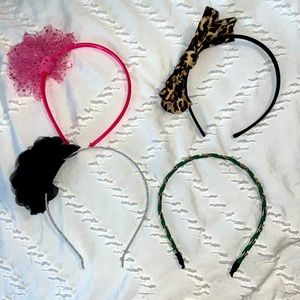 EUC Girls/Kids Headband Bundle (4 headbands)